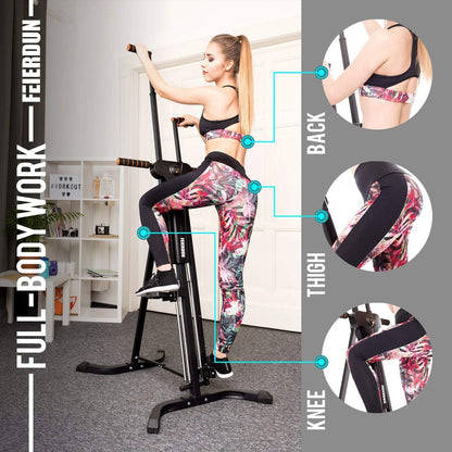 Adjustable Vertical Climber Cardio Machine - آلة تسلق عمودية قابلة للتعديل لتمارين الكارديو