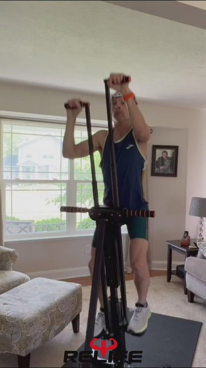 Adjustable Vertical Climber Cardio Machine - آلة تسلق عمودية قابلة للتعديل لتمارين الكارديو